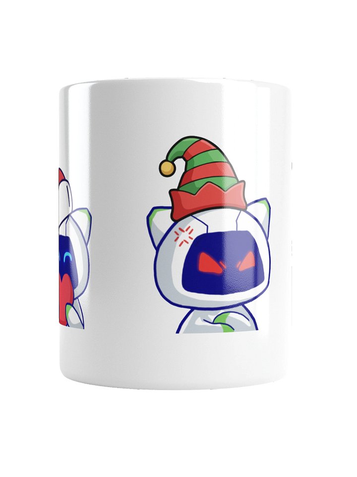Techyries Christmas Catbot Mug product image (2)