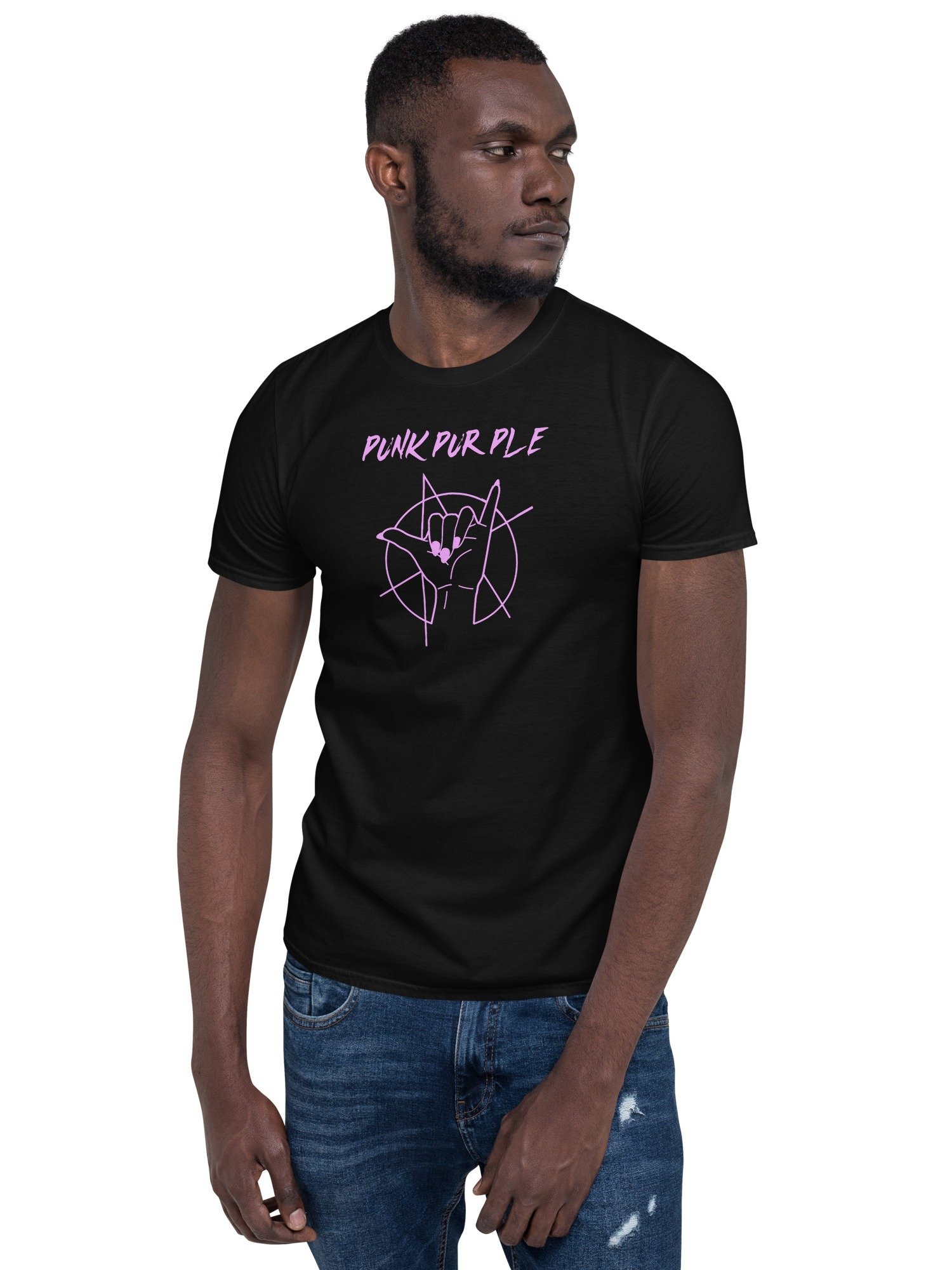 Men's Punk Purple T-Shirt product image (1)