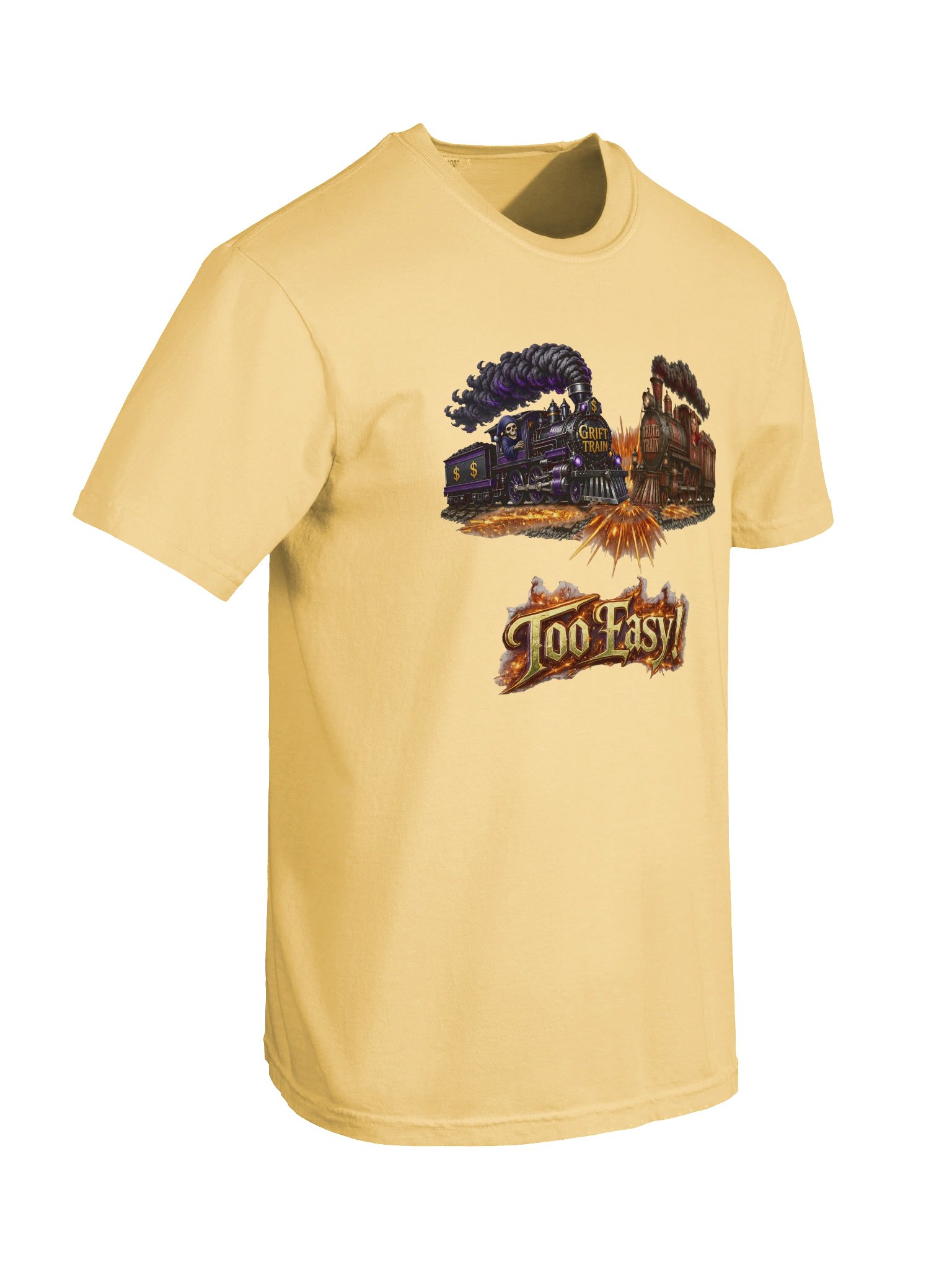 ''Too Easy'' Heavyweight T-Shirt product image (102)