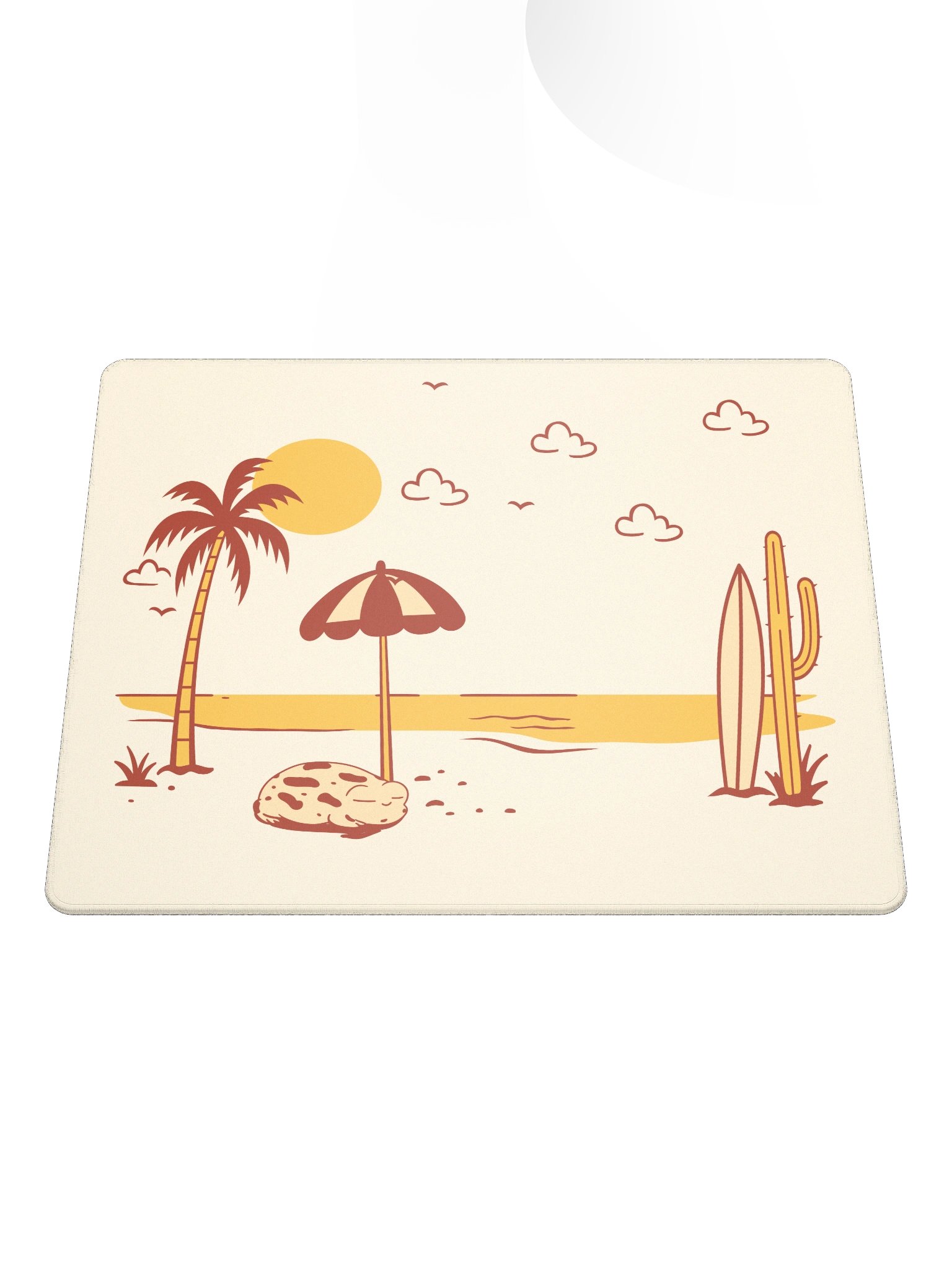 Sunset Beach Gaming Mouse Pad product image (1)
