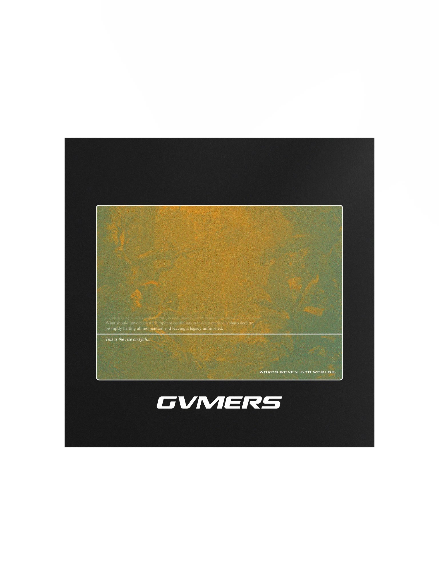 GVMERS Writing Poster product image (1)