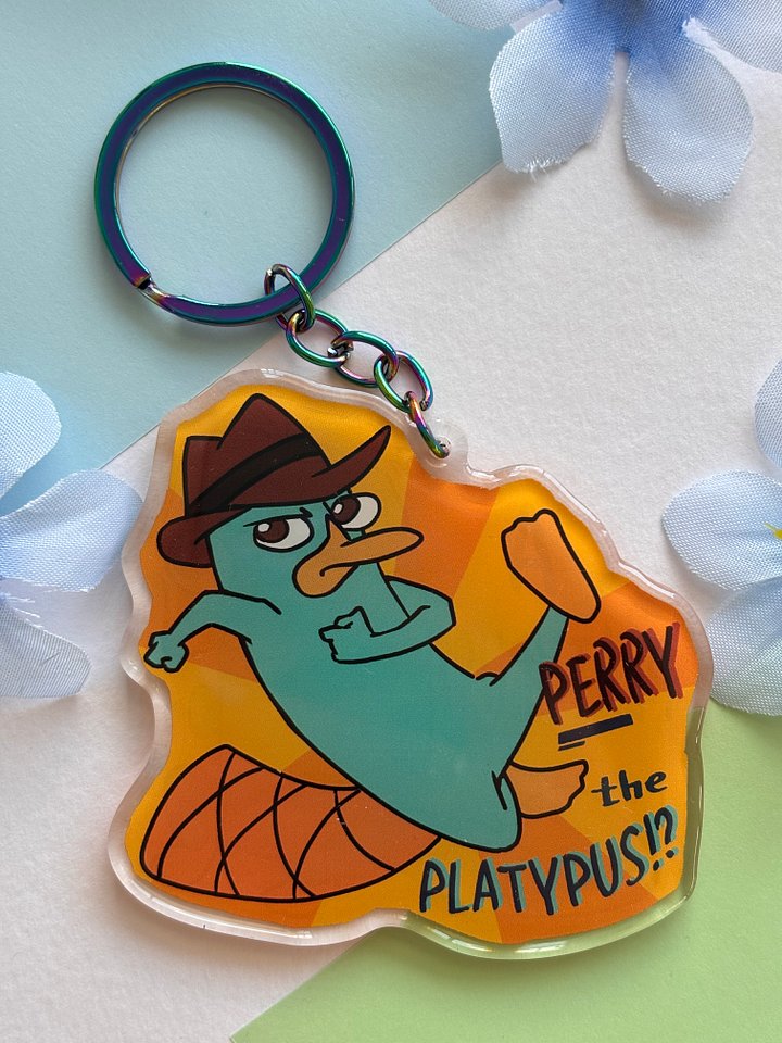 Perry the Platypus keychain product image (1)