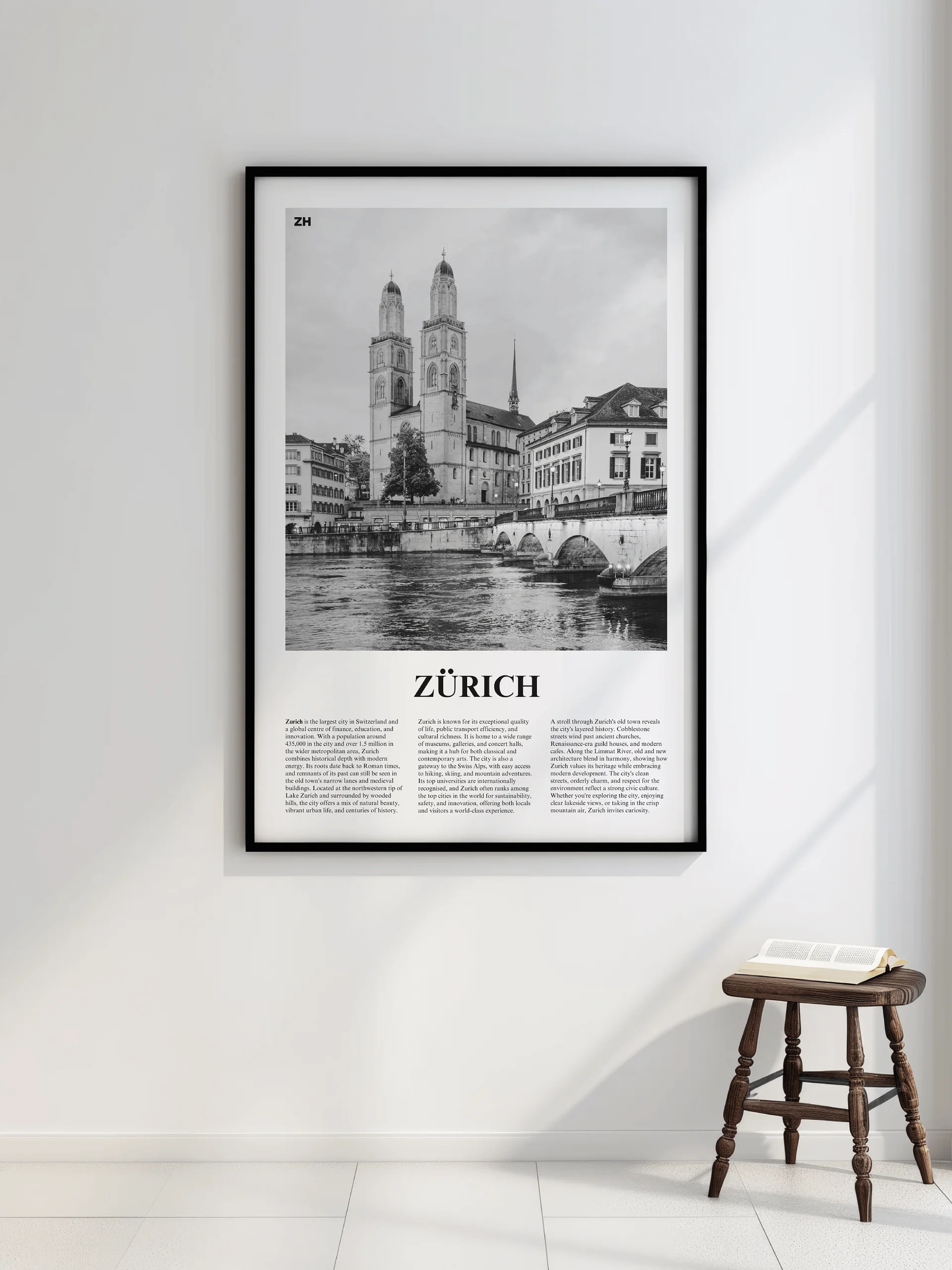 Zurich 04 Newspaper Poster product image (2)