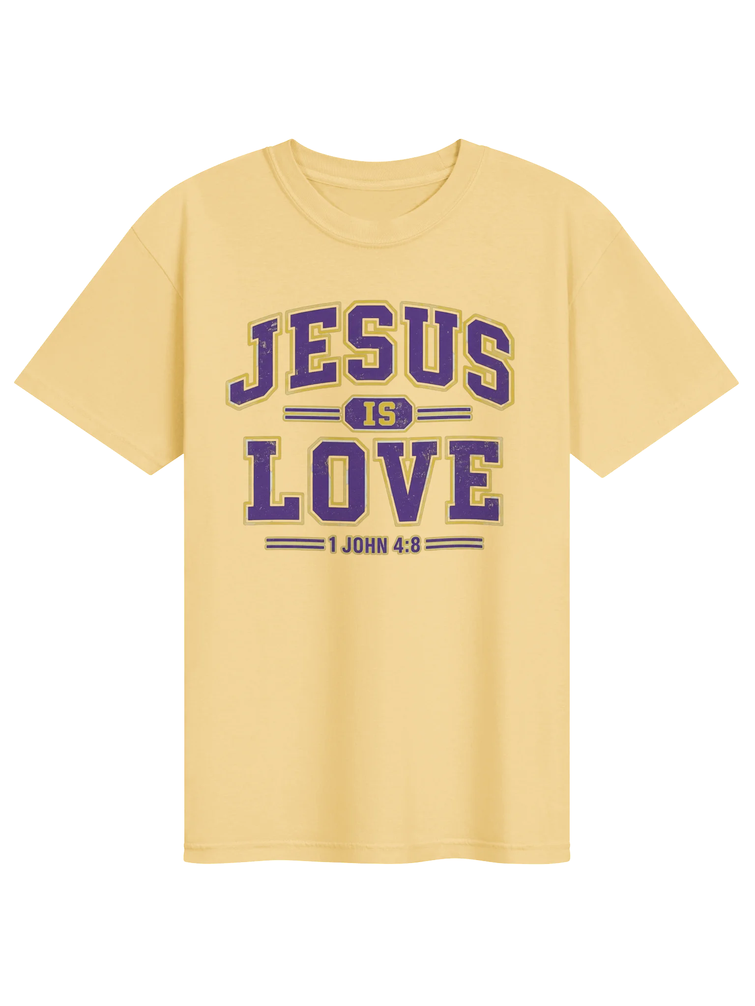 Jesus Is Love x Purple & Gold. product image (1)