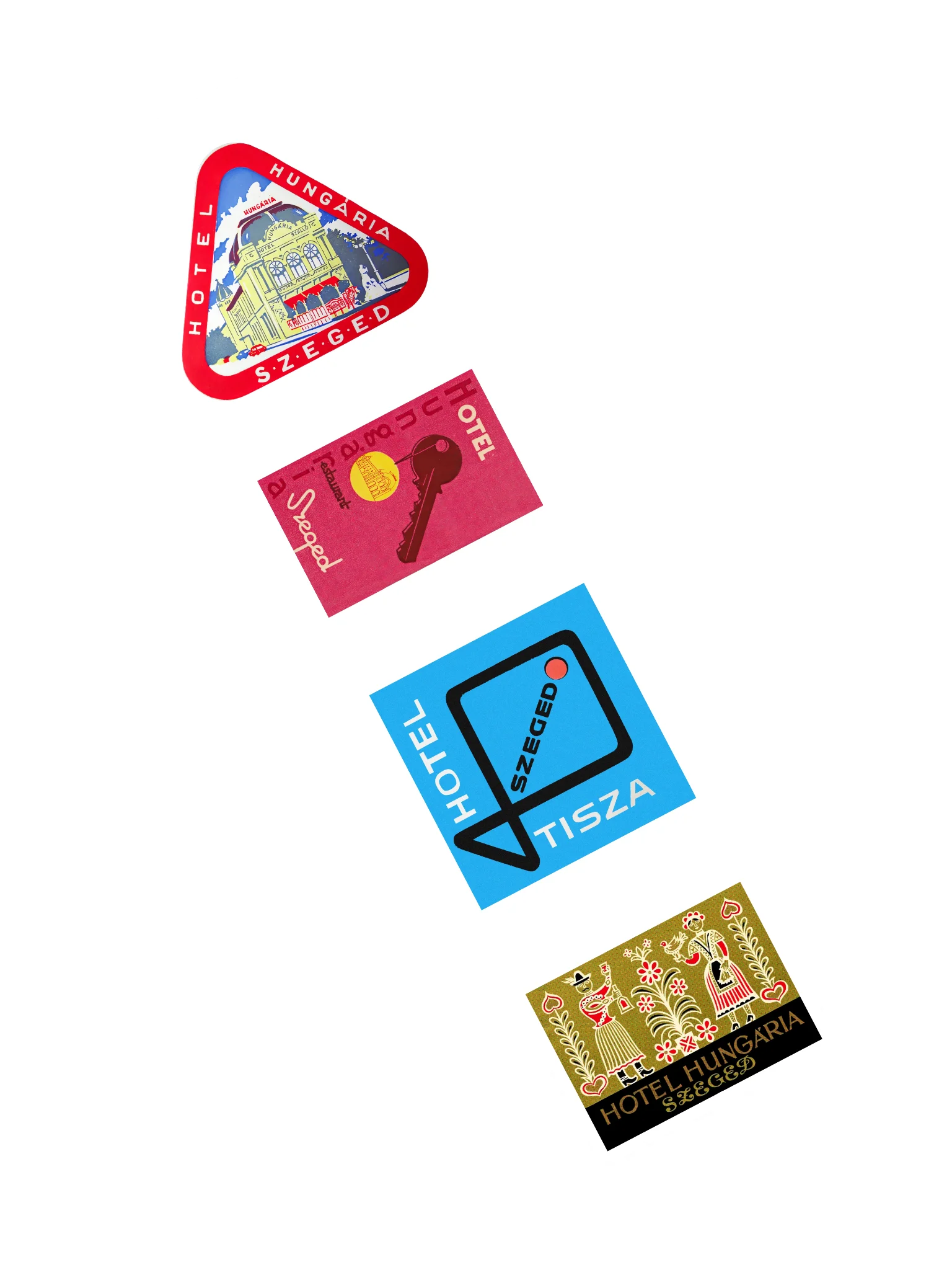 Szeged Hotel Stickers product image (2)