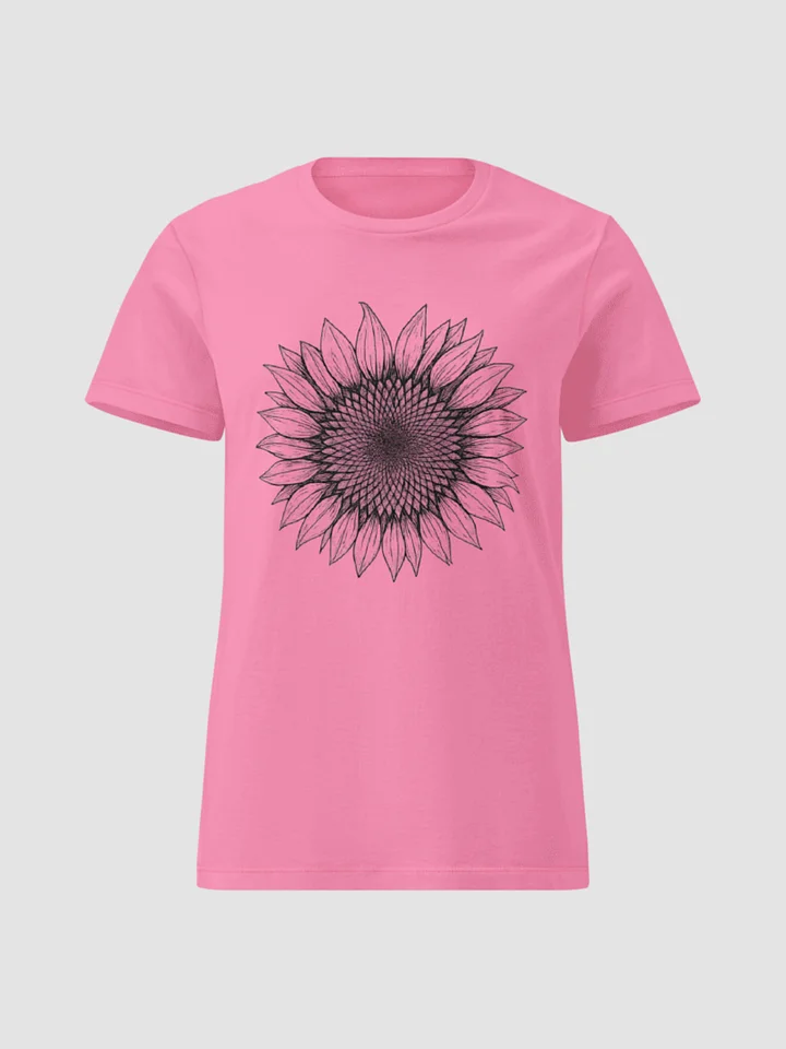 Women’s Sunflower Graphic Tee – Short Sleeve, Soft Cotton, Casual Summer Top product image (25)