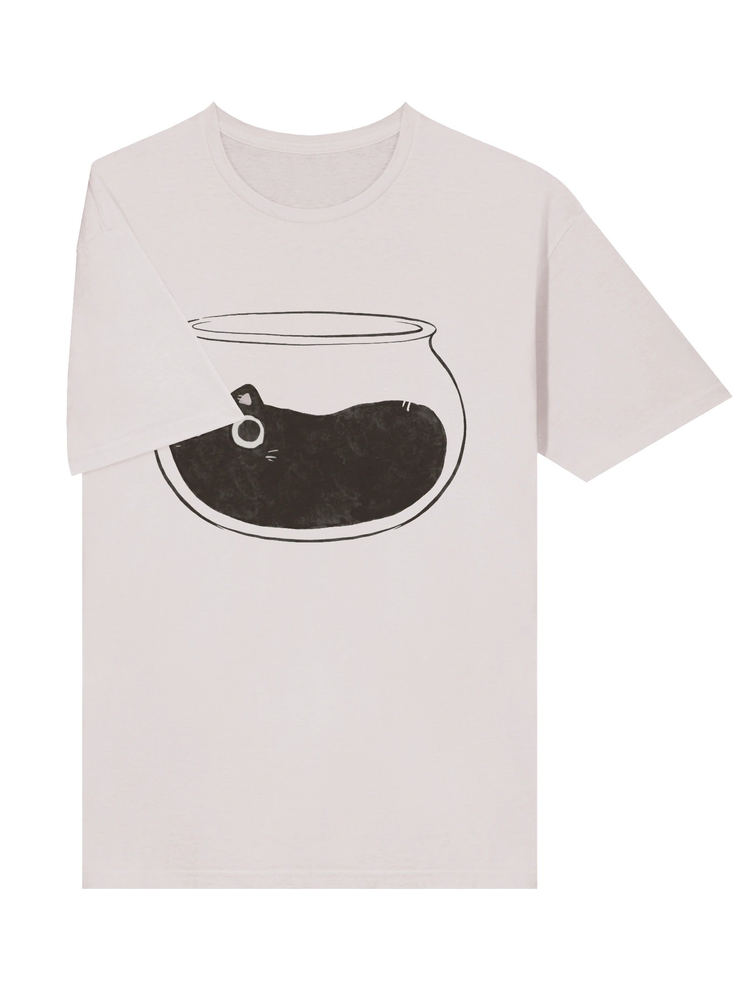 Fishbowl Cat T-Shirt product image (29)