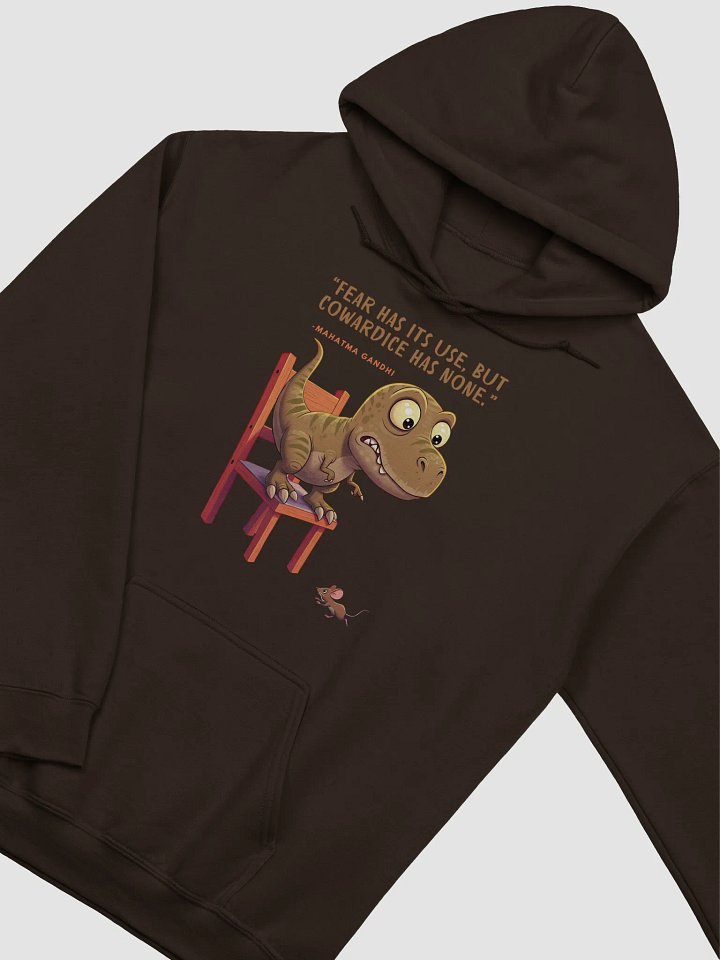 Mohatma Gandhi Motivational Quote - Dino Fear Hoodie product image (29)