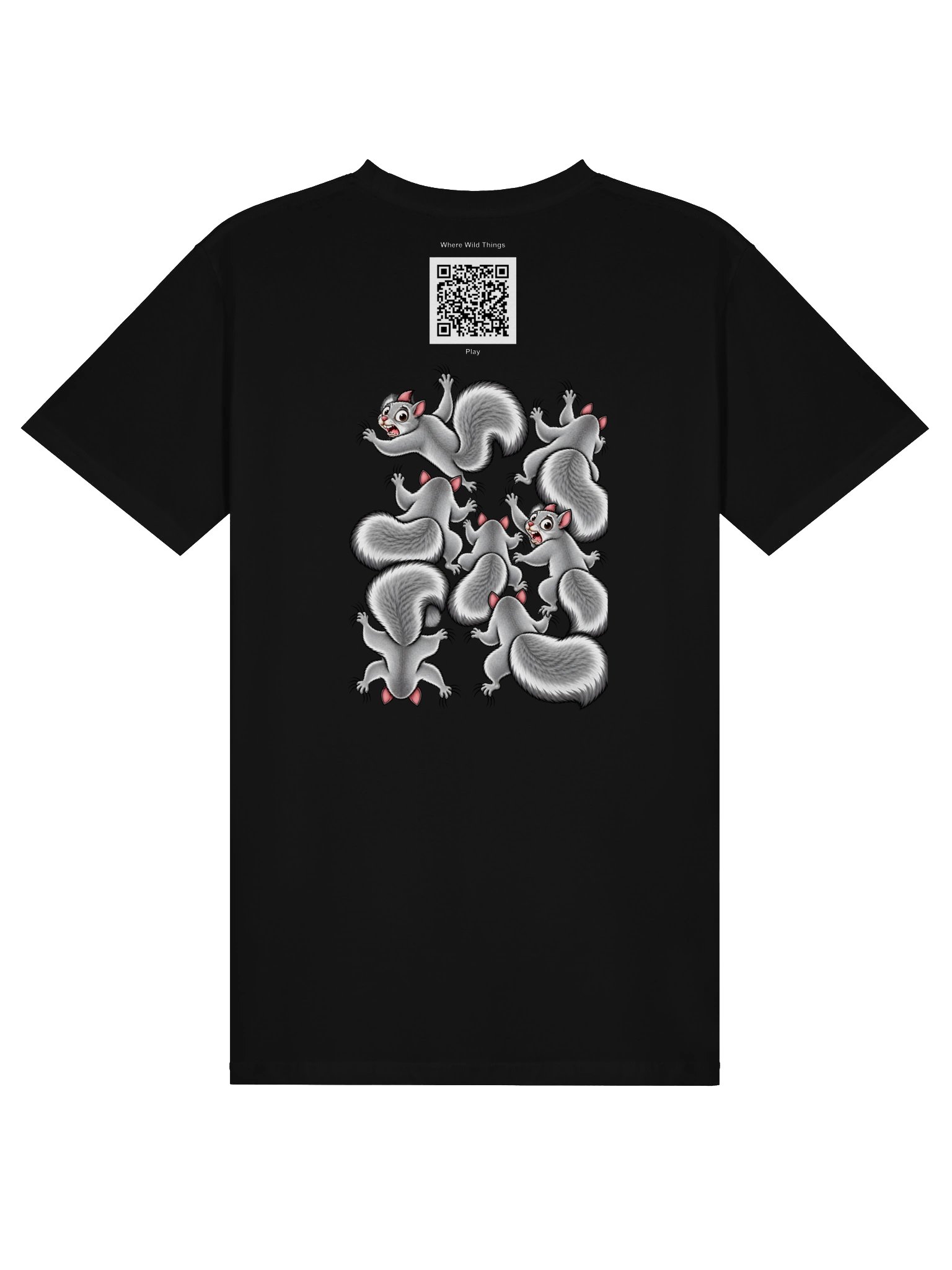 Where Wild Things Play Squirrel T-Shirt product image (2)