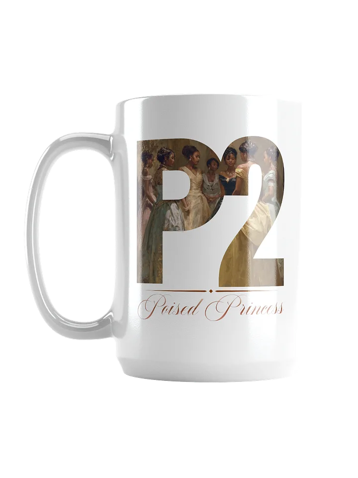 Poised Princess P2 White Glossy Mug product image (1)