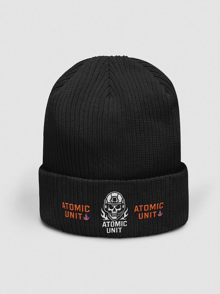 🧢 Atomic Unit Cuffed Beanie – “Frost Ops” Edition product image (1)