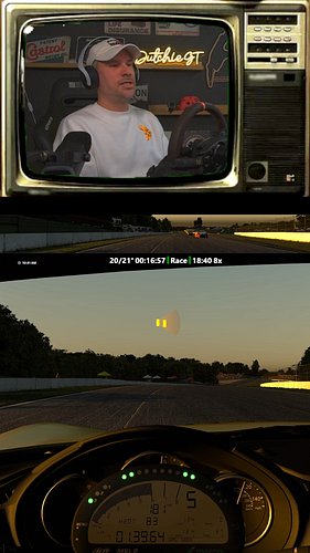 🔵 iRacing 🔵 This Guy In The Mirror Was Flying. #iracing #iracingofficial #iracingofficial