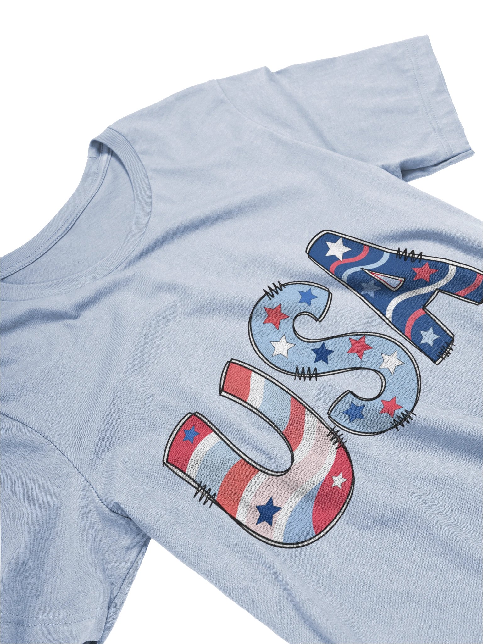 Patchwork USA Graphic Tee product image (9)