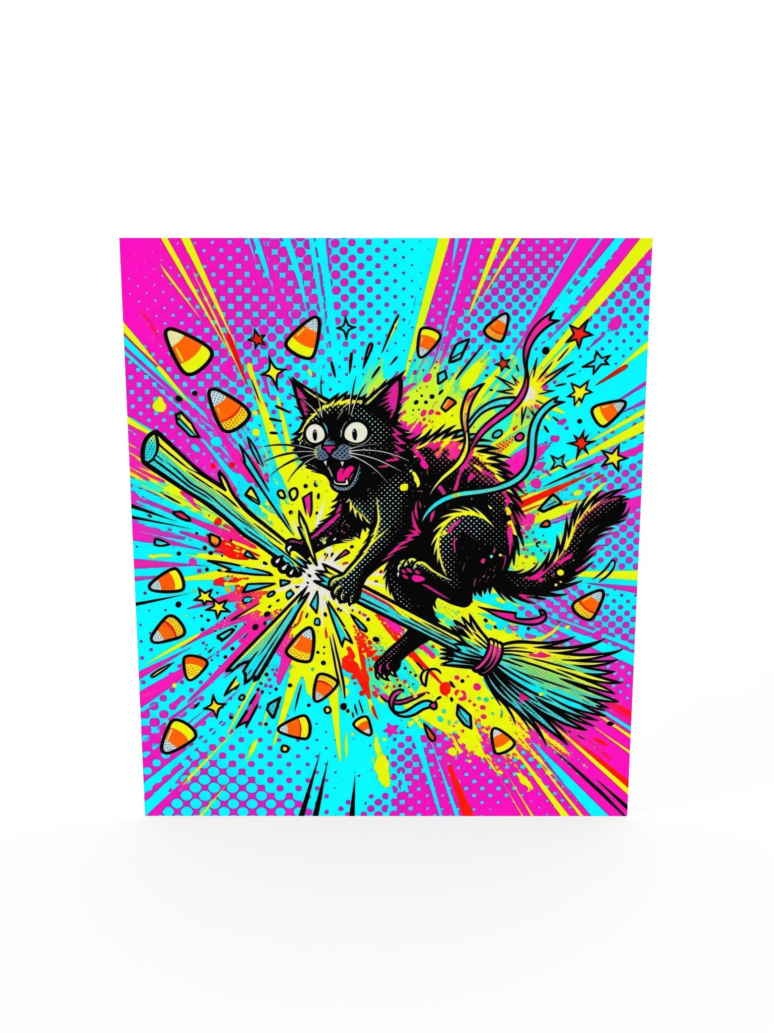 Broom Crash Cat Poster product image (19)