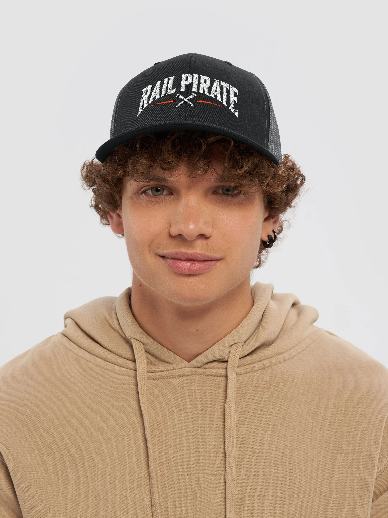 Rail Pirate™ Embroidered Trucker Hat — Special Drop product image (5)