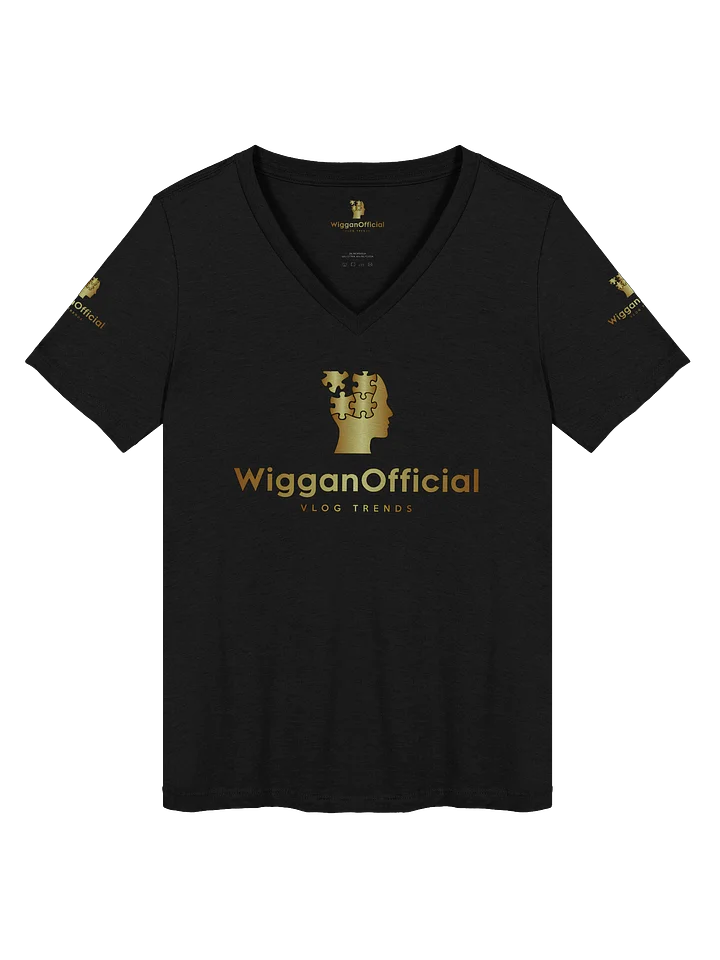 WigganOfficial Women's Relaxed V-Neck T-Shirt product image (1)