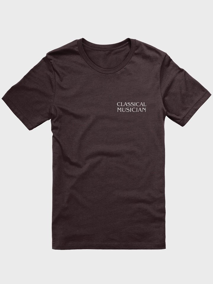 Frédéric Chopin - Piano Genius | Dark T-Shirt (Backprint) product image (31)