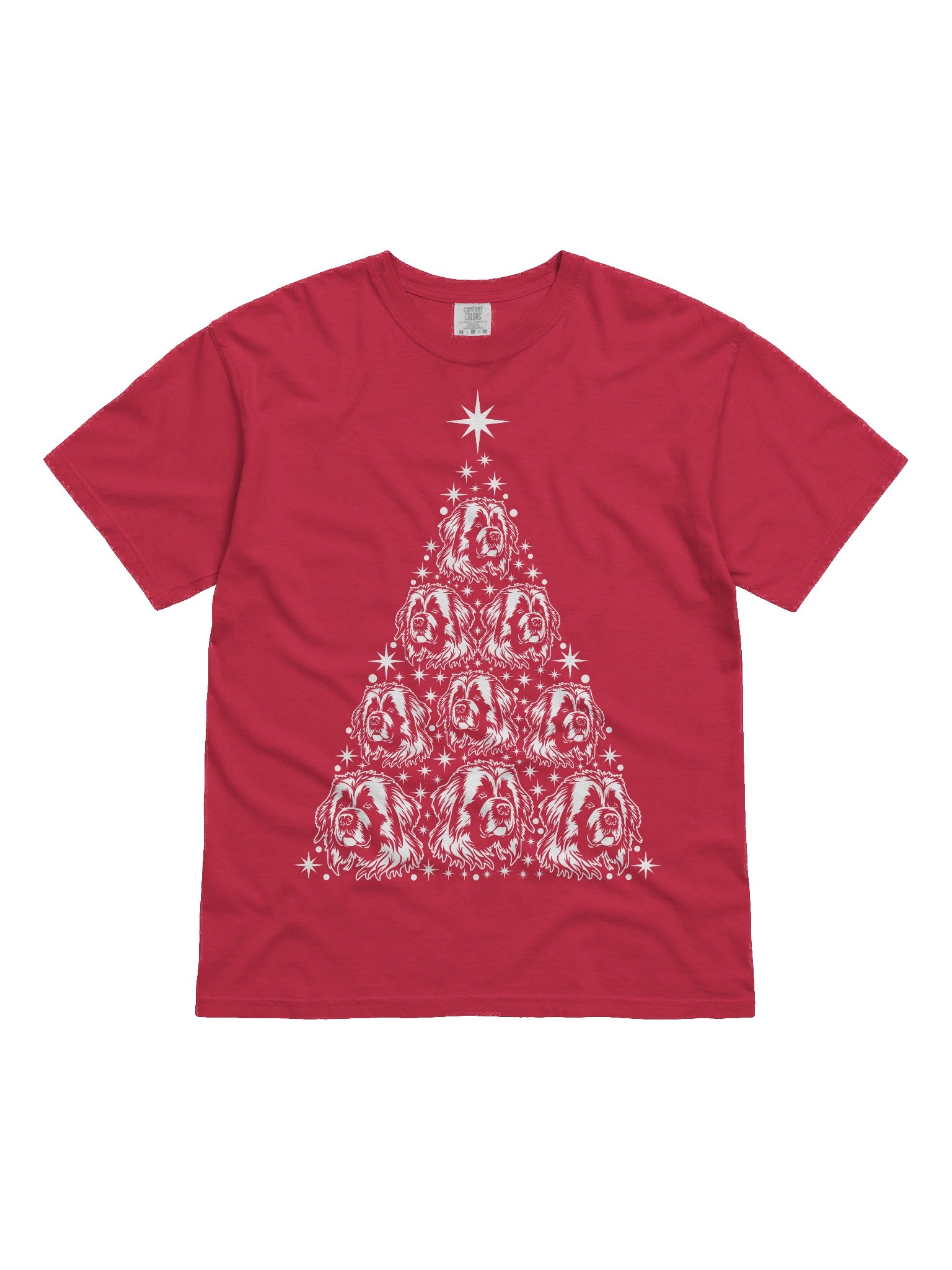 Leonberger Christmas Tree T-Shirt product image (2)