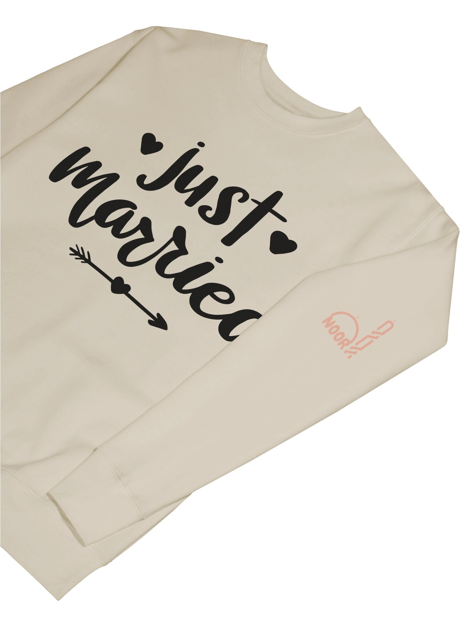 Just Married Wedding Day Original Americana Crew product image (7)