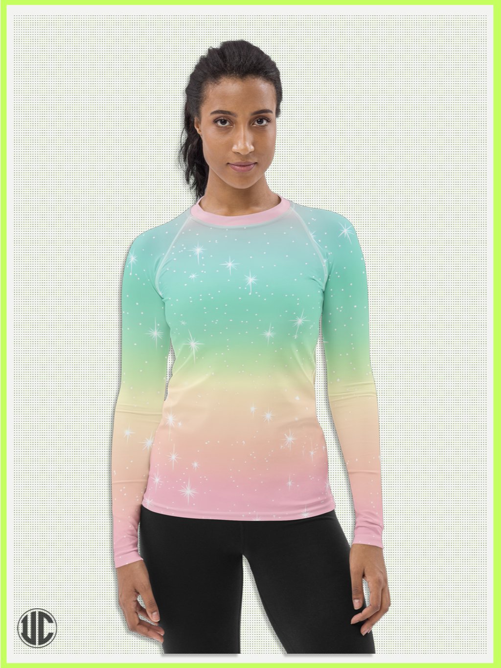 Aurora Glow - Women's Rash Guard product image (5)