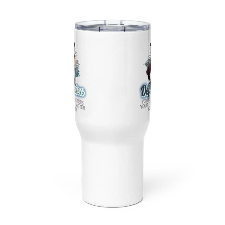 Depression #1 Travel Mug with a Handle product image (3)