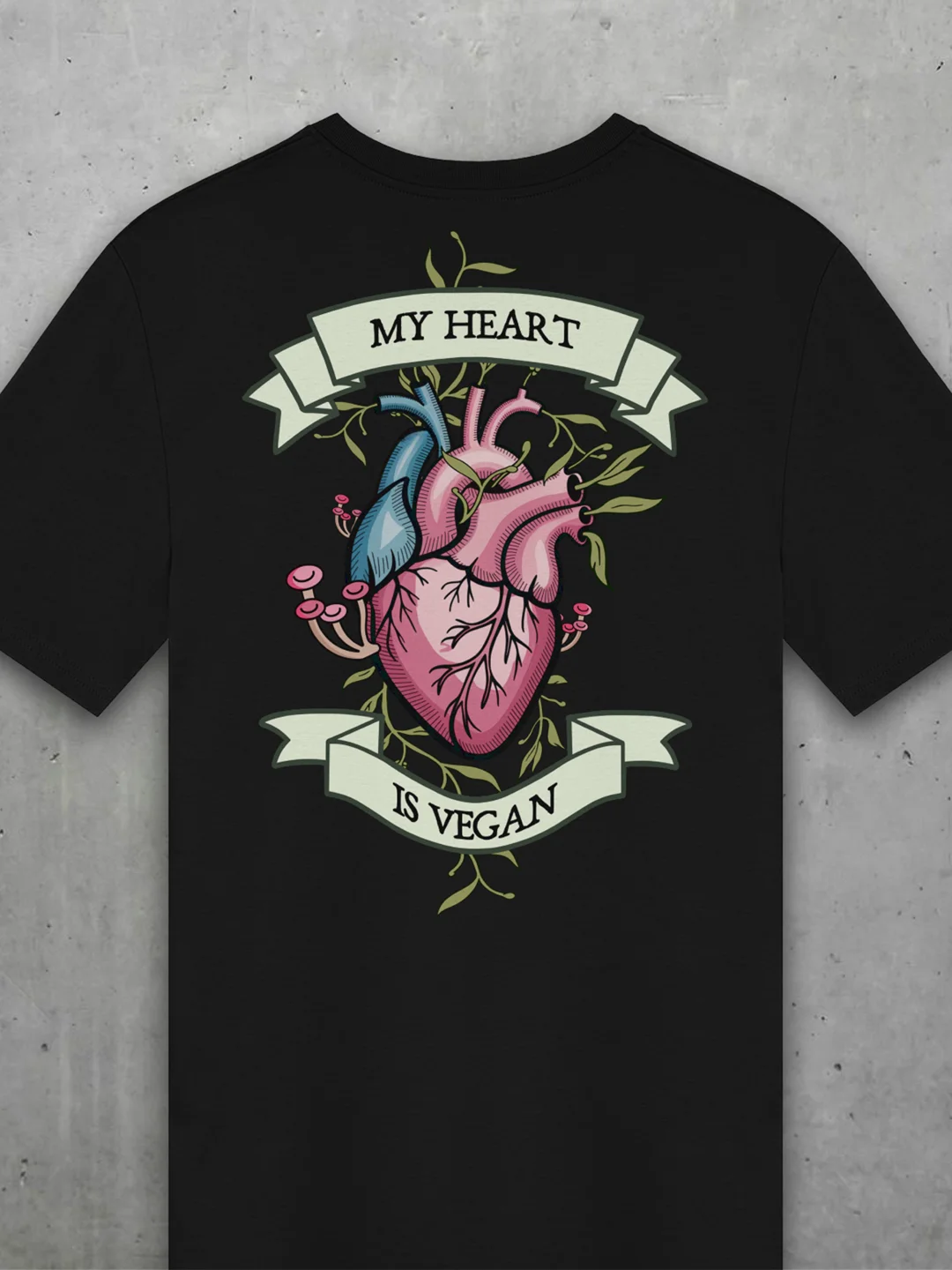 My Heart Is Vegan Tee product image (1)
