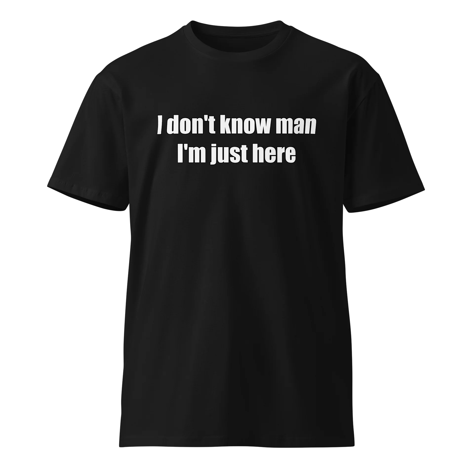 Just Here Premium Tee product image (1)