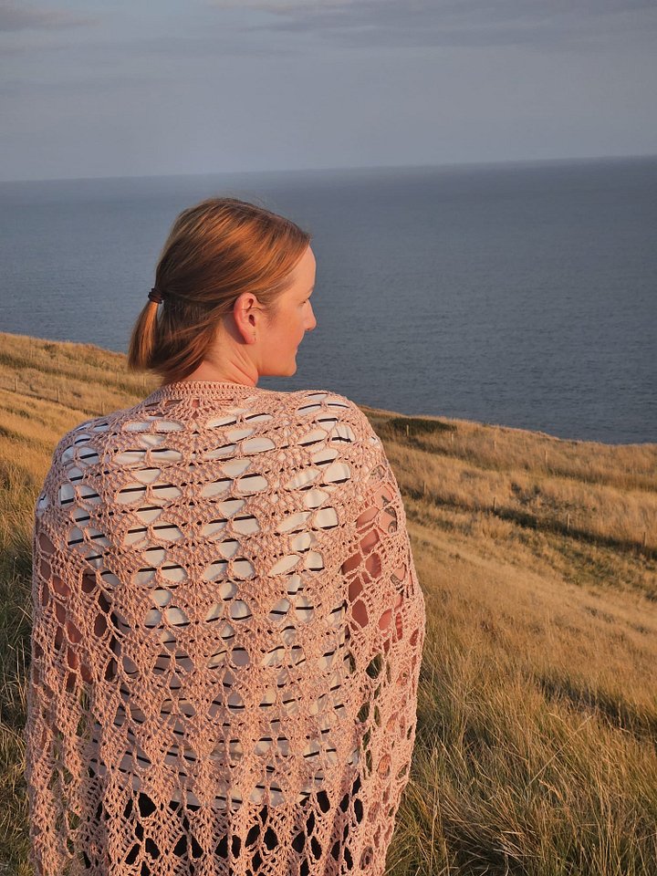 Lace Crochet Beach Cover Up Pattern PDF – 3 Ways to Wear: Skirt, Dress, or Poncho – Summer Swimsuit Coverup Crochet Pattern with Video product image (1)