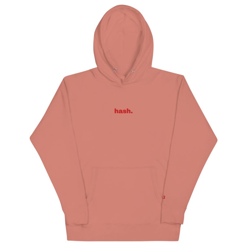 Valentine's Day '25 "hash" Hoodie - Rose product image (1)