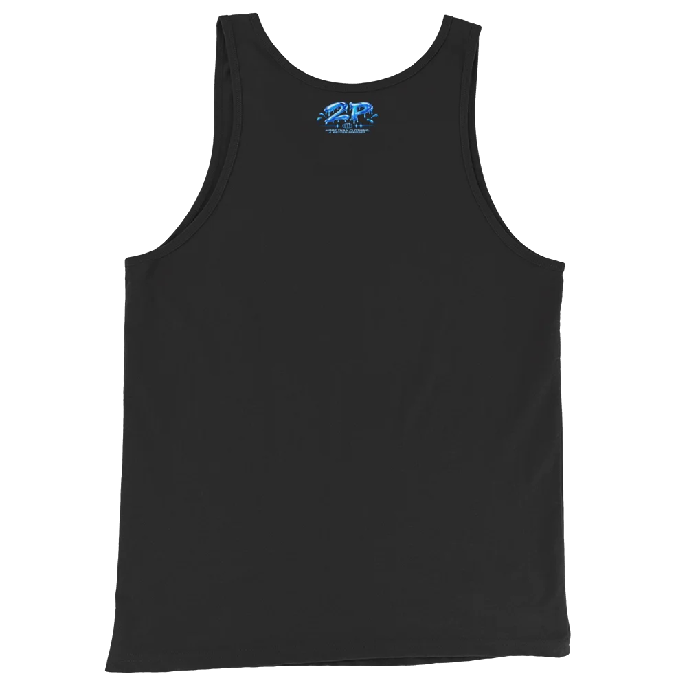 Blue 2P Bear Spill Graphic Tank product image (7)