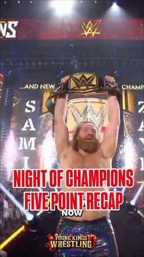👑 King Riq’s 5️⃣-Point Recap: WWE Night of Champions 2026 👑

5. Oba Femi and Iyo Sky winning King and Queen of the Ring 👑

4....