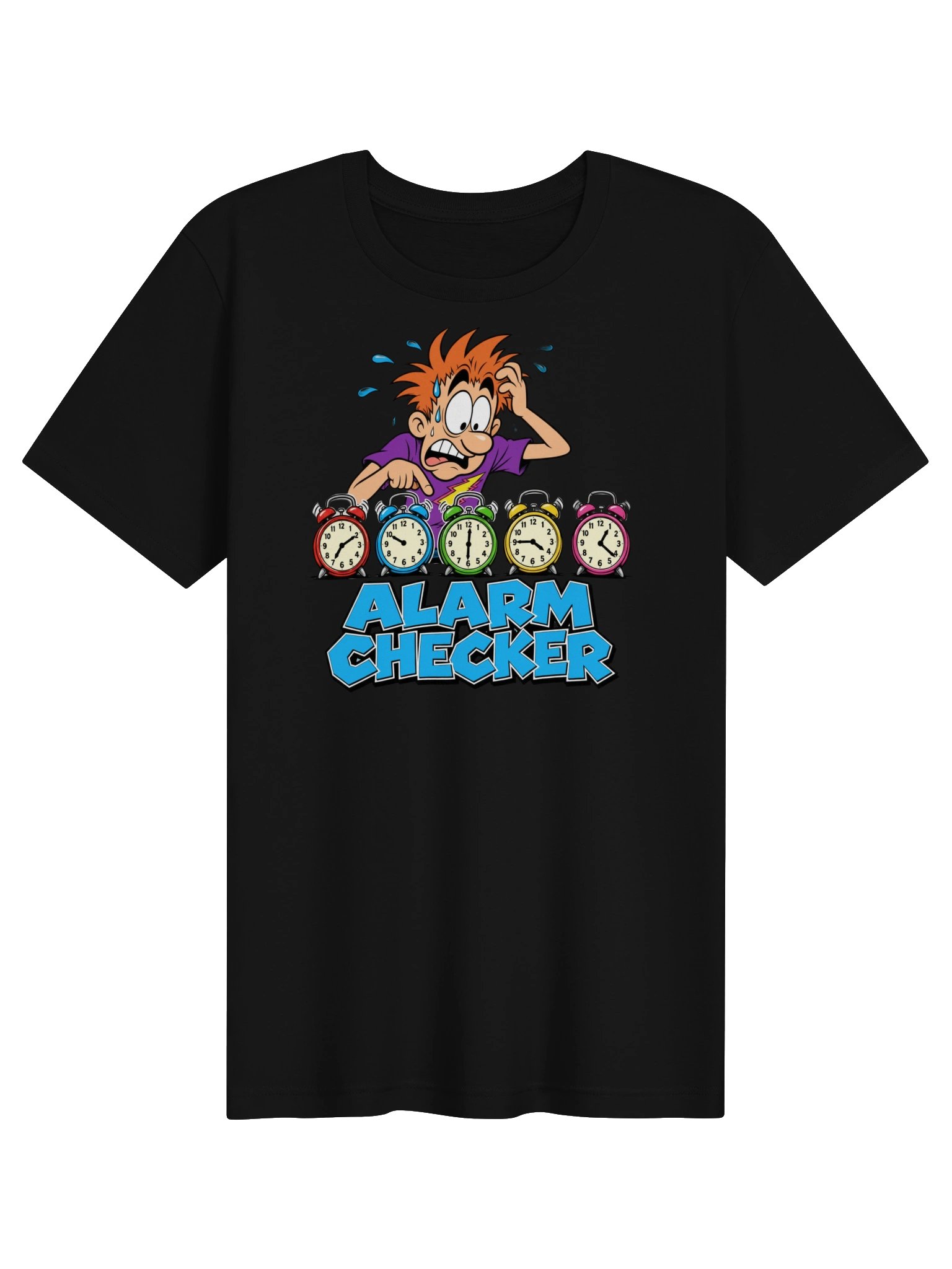 Alarm Checker Overthinker Tee product image (1)