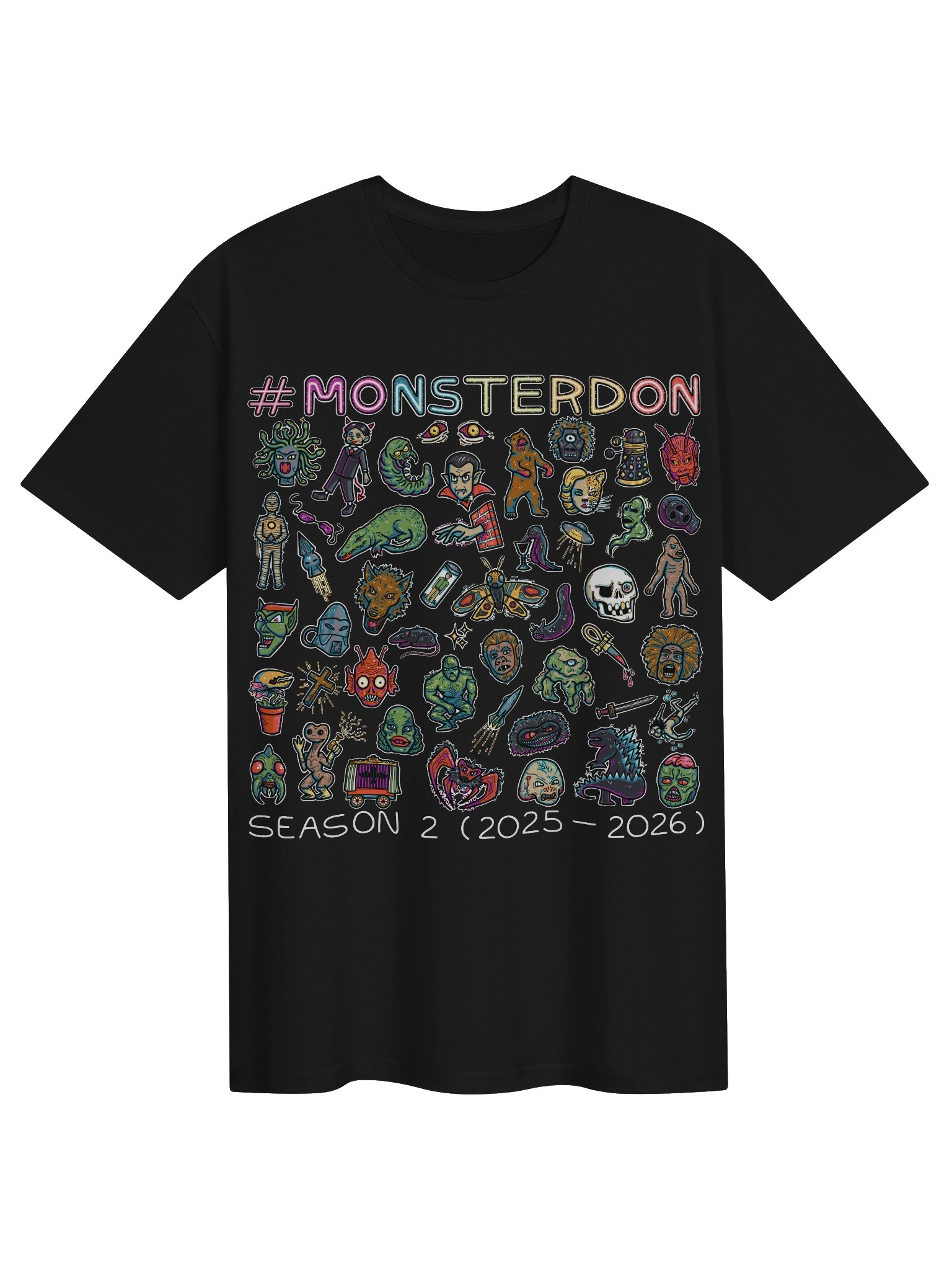 Monsterdon S2 Unisex T-Shirt (Dark) product image (4)