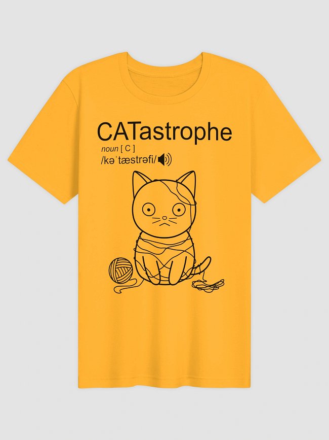 Life with Cats Unisex Adult T-shirts
