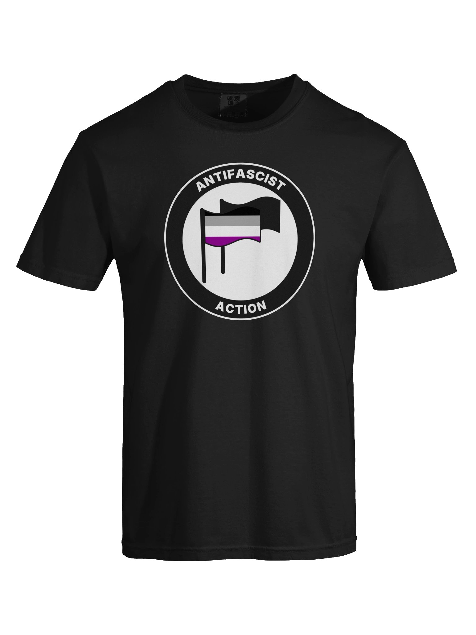 Antifa / Asexual Pride T-Shirt product image (9)