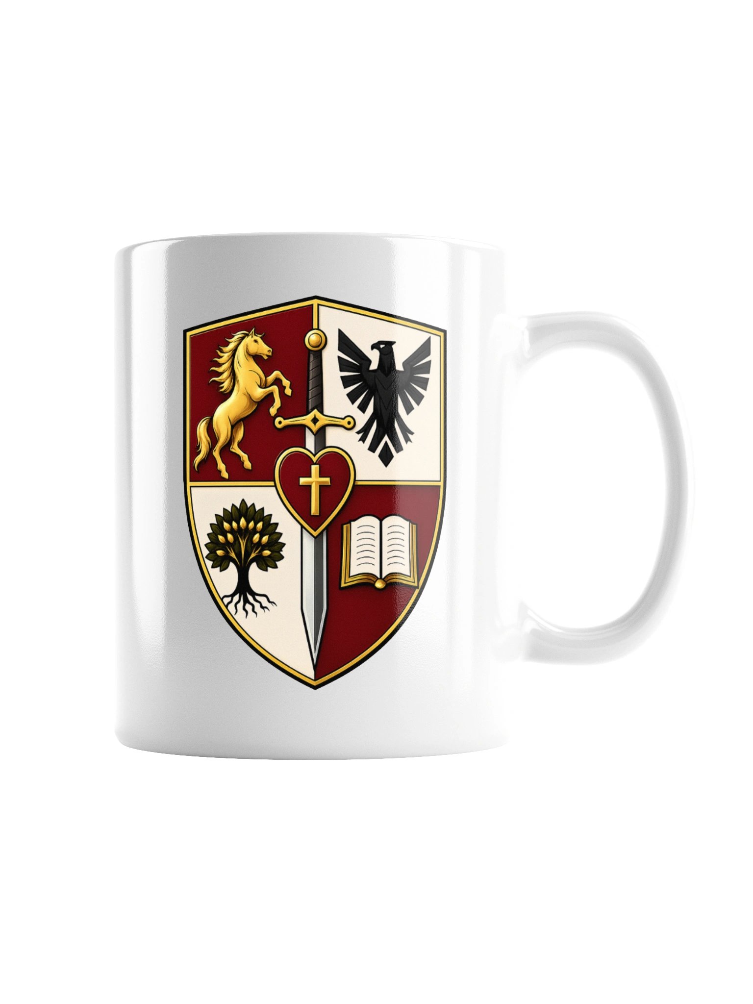 Heraldic Crest Glossy Mug product image (1)