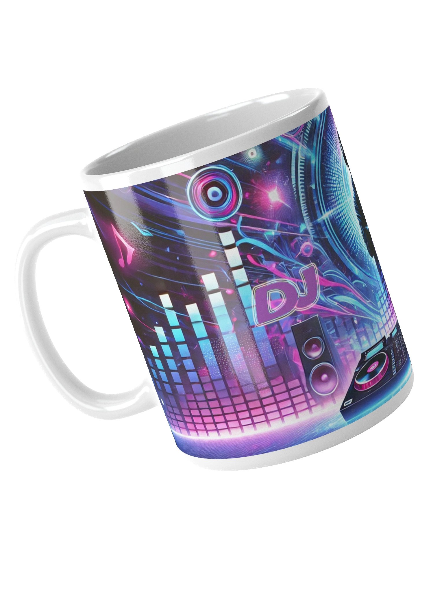 Neon Glossy Mug (DJ DimVol) product image (4)