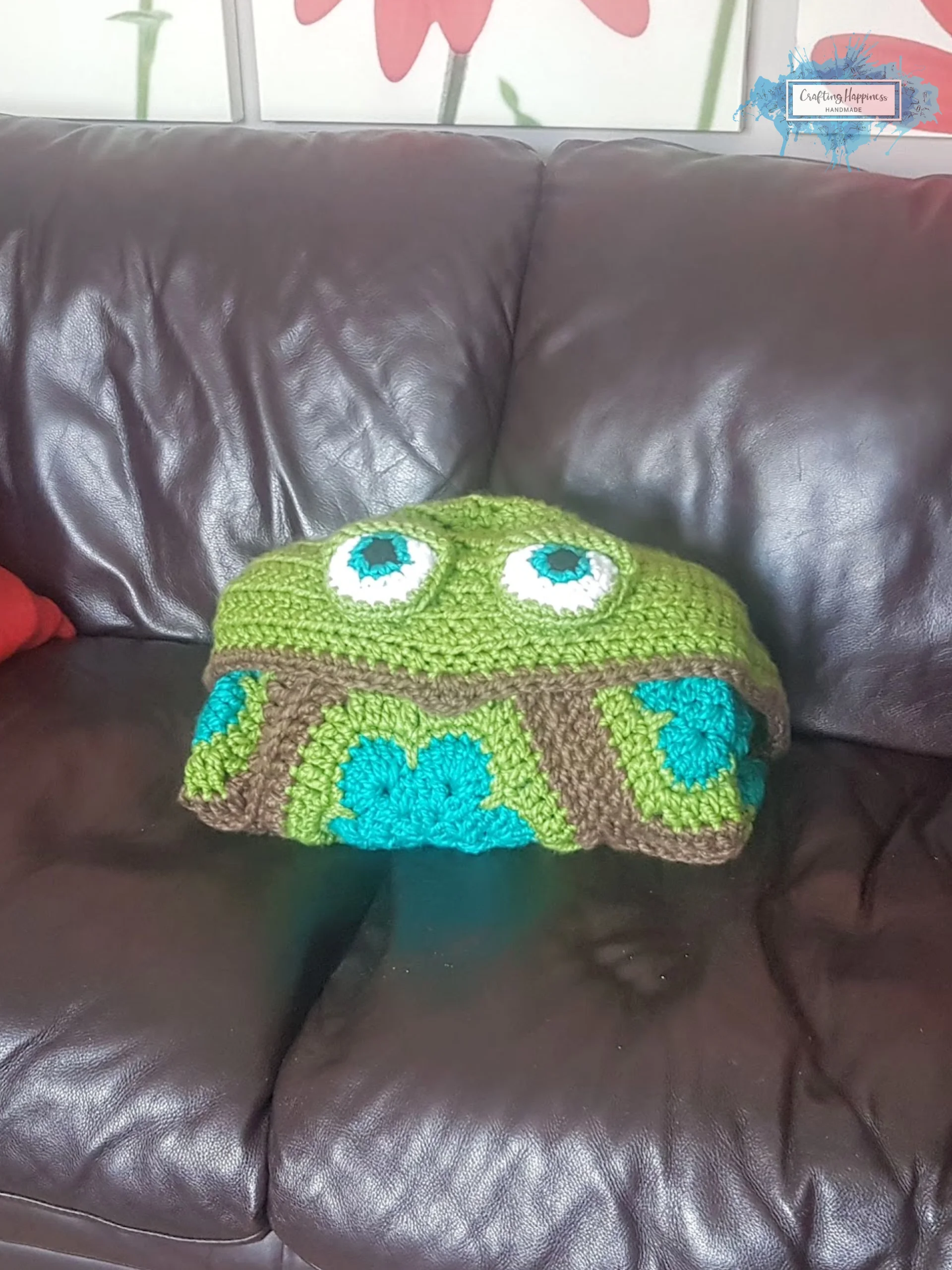 Sea Turtle Hooded Blanket Crochet Pattern - Adult & Child Sizes (PDF Pattern) product image (2)