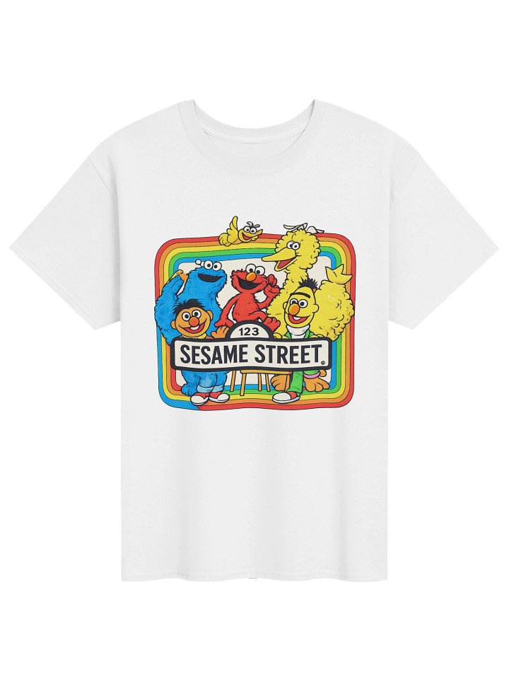 Sesame Street Rainbow Crew Tee product image (2)