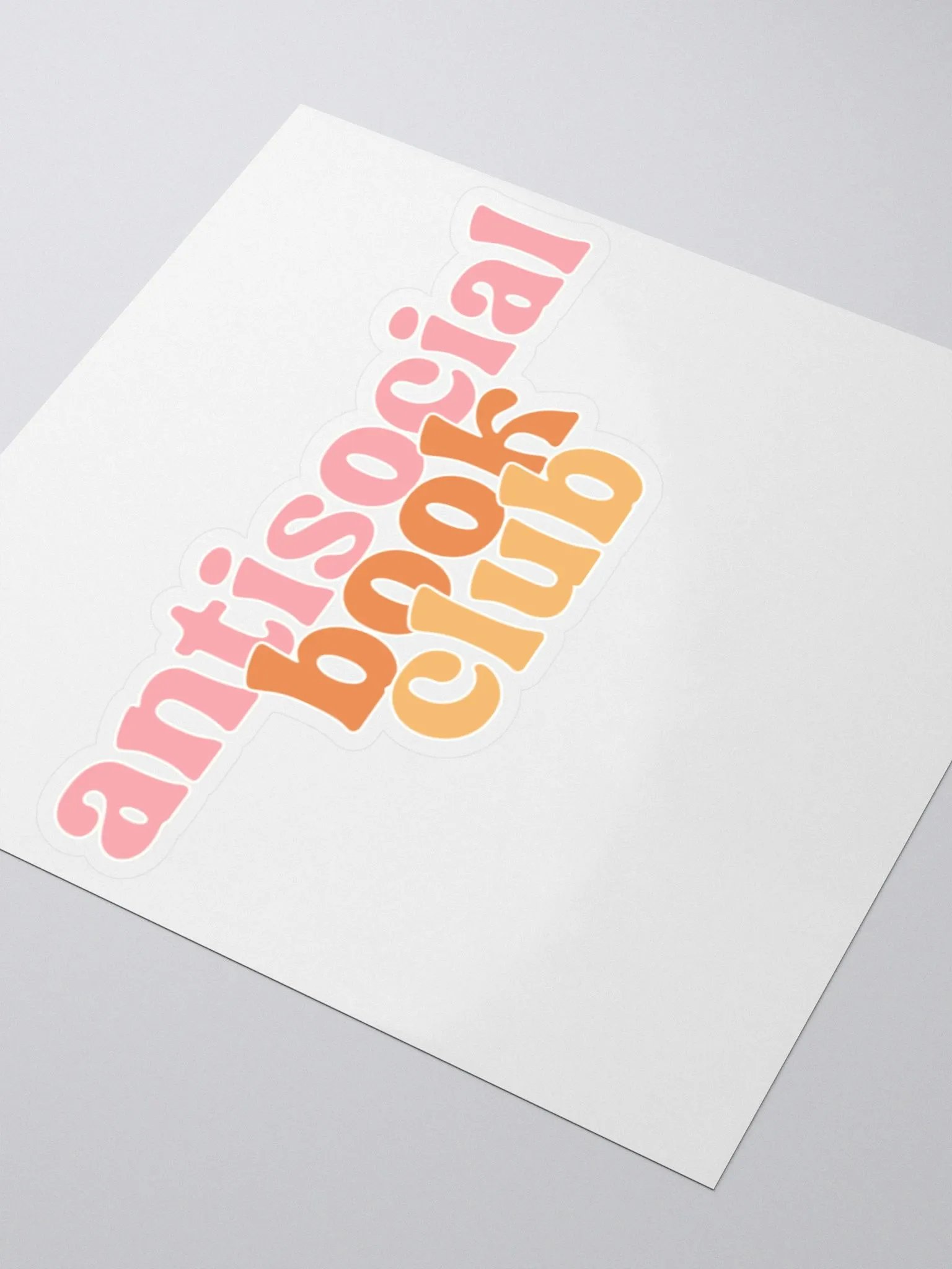 Antisocial Book Club Sticker product image (3)