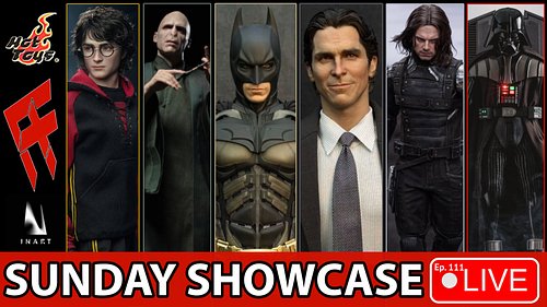 Live at 8PM Central on YouTube. We have a packed show with the Wonder Fest recap! #sundayshowcase #inart #hottoyscollectibles...