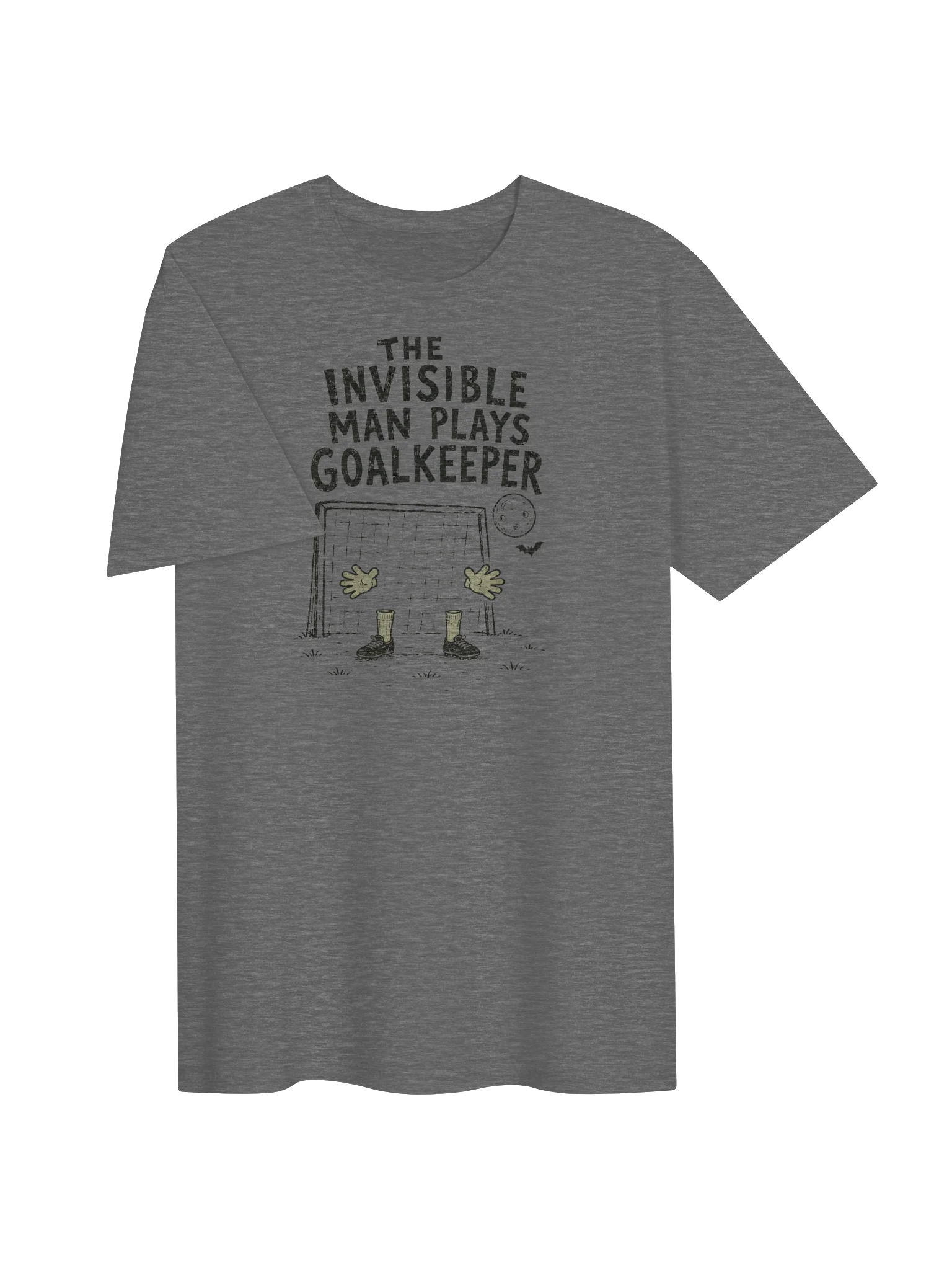 The Invisible Man Plays Goalkeeper Tee product image (3)