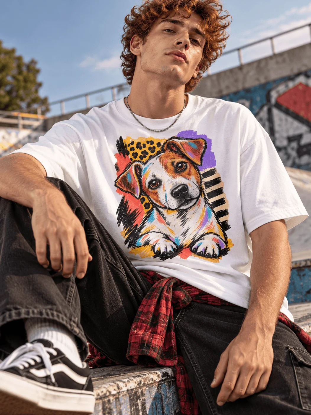 Jack Russell Terrier Art T-Shirt product image (1)