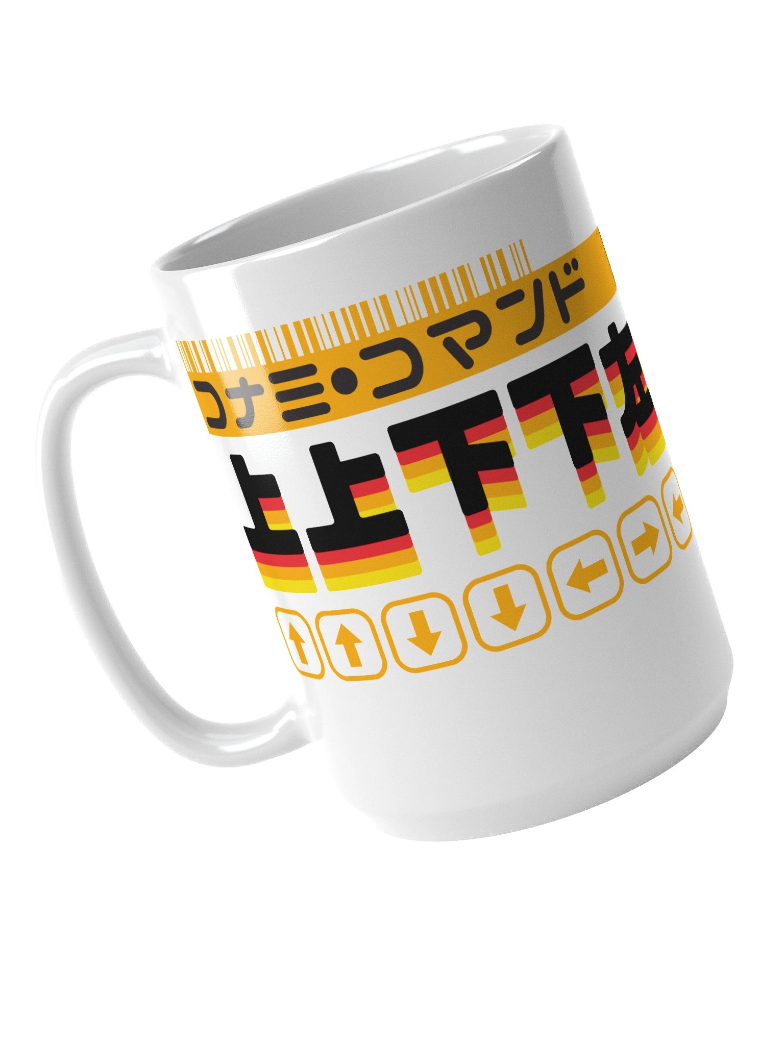 Konami Code Mug (white) product image (4)