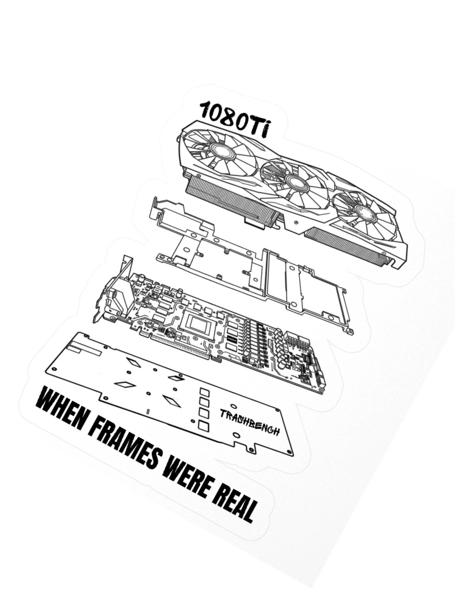 When Frames Were Real Sticker product image (4)