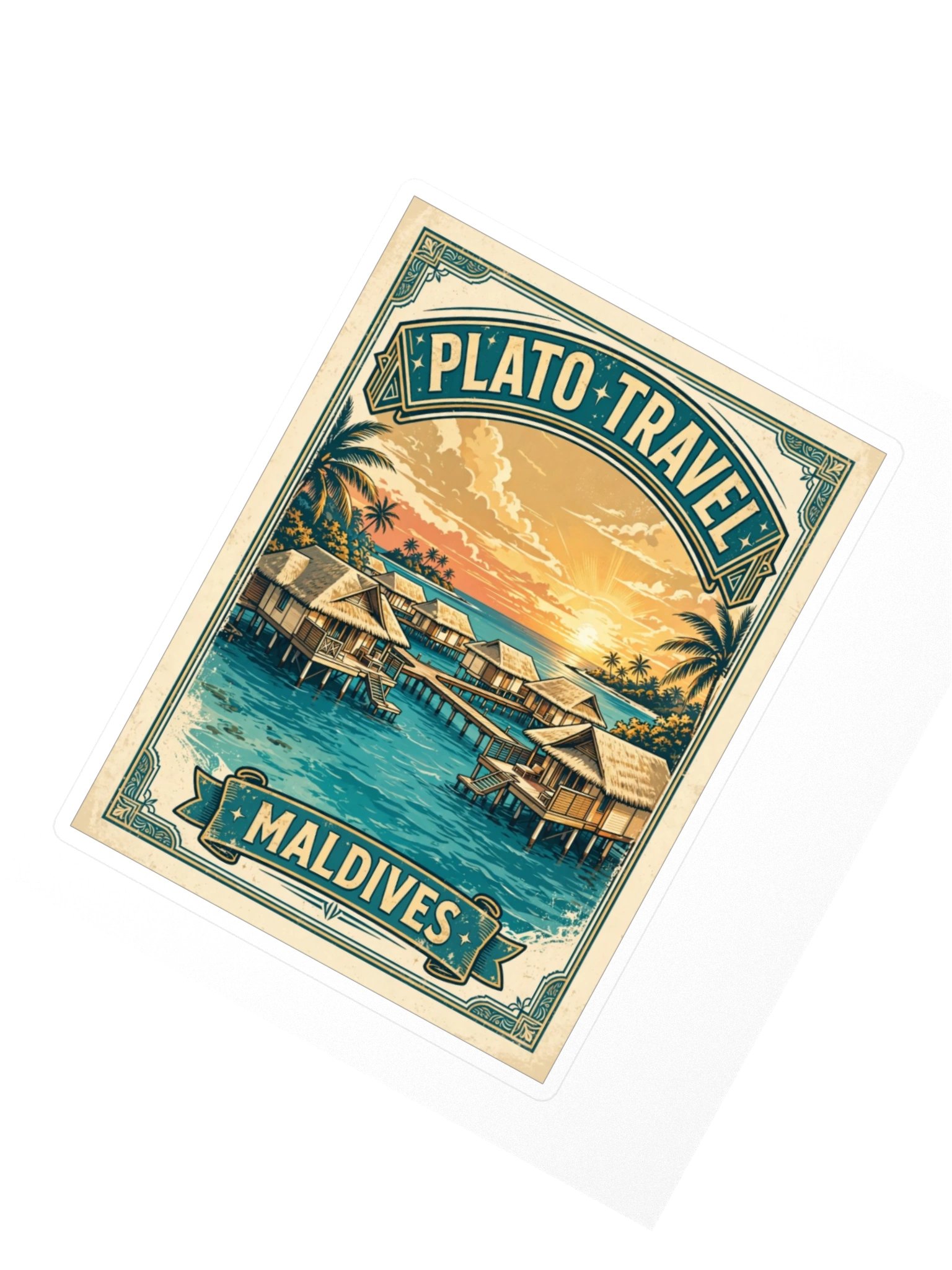 Maldives Poster Sticker product image (2)