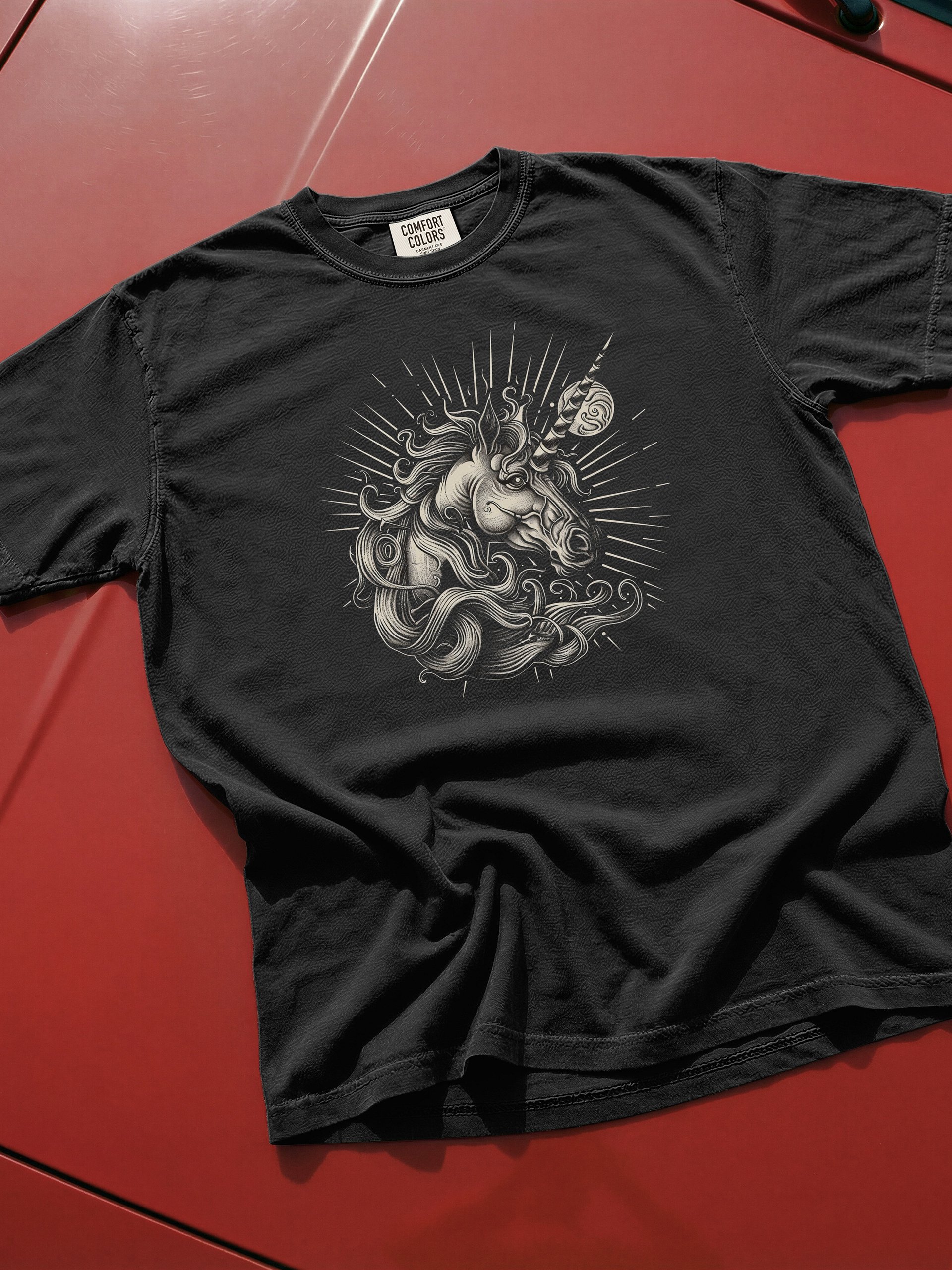 Mystic Unicorn Emblem Tee product image (6)