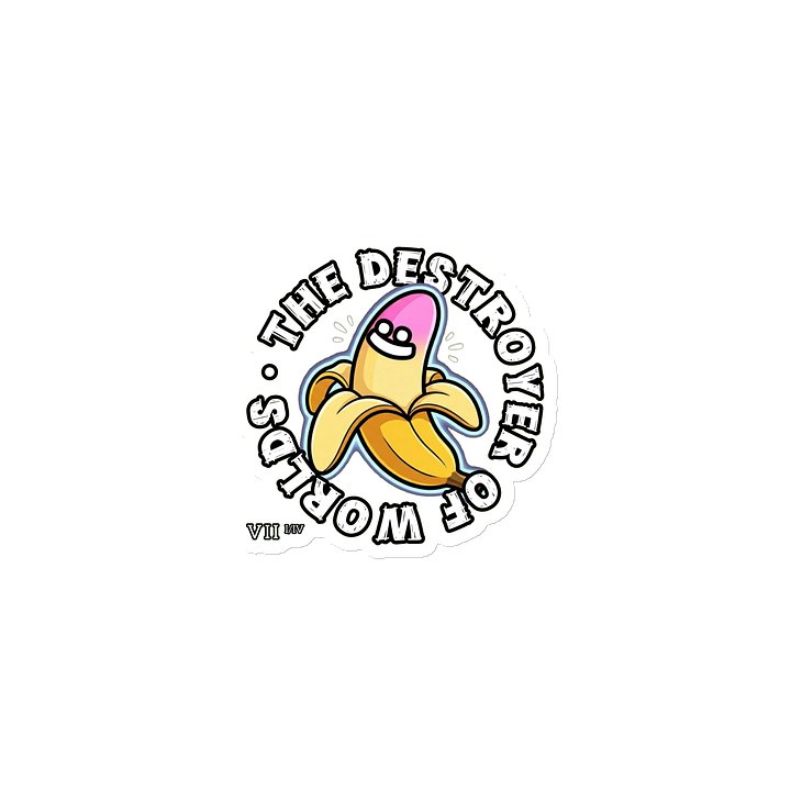 Destroyer of Worlds Banana — Die-Cut Magnet by Moon Fox product image (1)