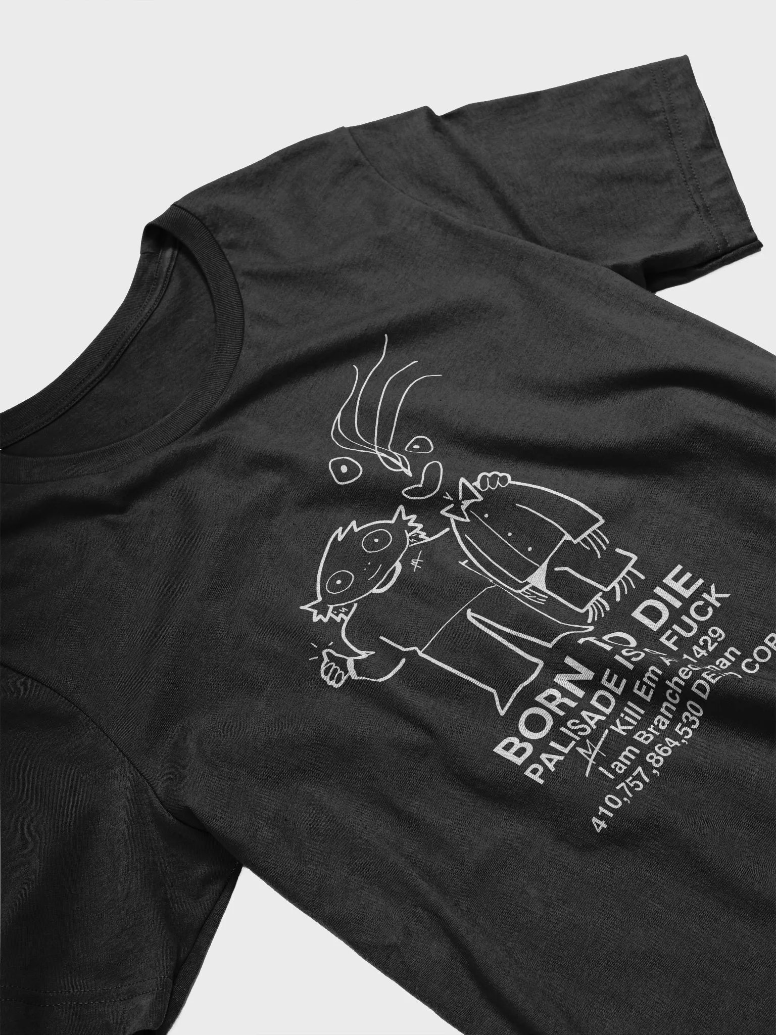 Branched Man Tee (Black) product image (3)