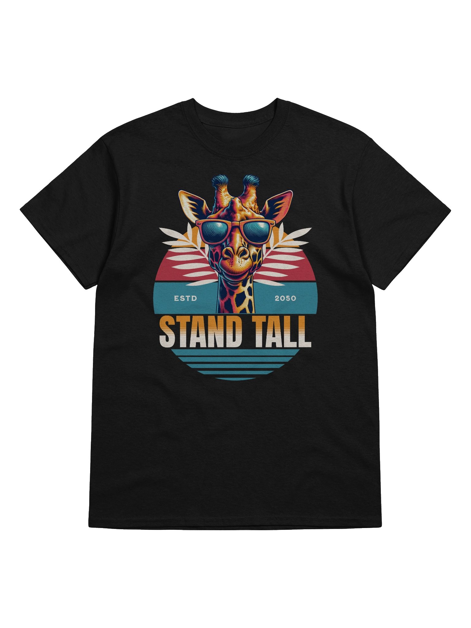 Y2K Inspired Stand Tall Giraffe T-Shirt for Summer Wear product image (39)